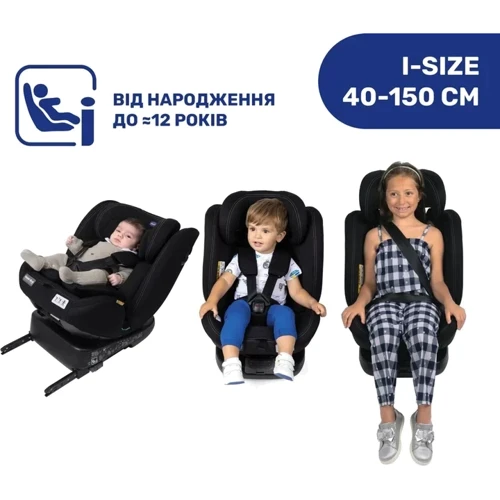 Автокресло Chicco Unico Evo i-Size Air черное (87030.95) (8058664167302): Вес ребенка 0 до 36 кг
