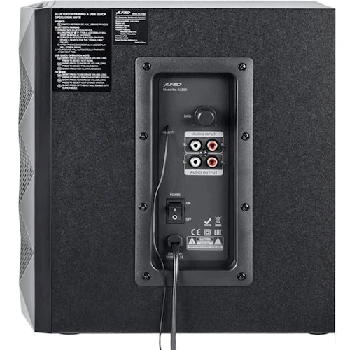 Акустическая система F&D A180X Black: Выходная мощность колонок 14 Вт+2x14 Вт