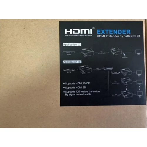 Кабель и переходник Atcom (14157) HDMI-Ethernet, до 120м: Тип разьема HDMI - RJ-45