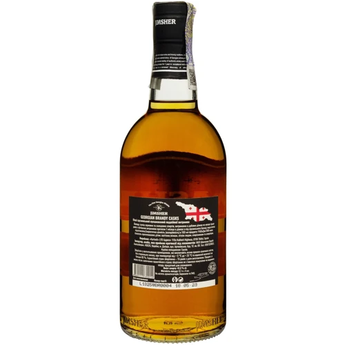 Віскі Jimsher Georgian Brandy Casks Blended Georgian Whisky 40% 0.7 л (FSH_4860111730014): Об'єм, л 0.7