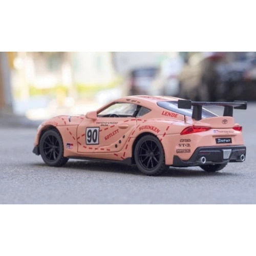 Машина Автопром Toyota Supra 1:32 3 цвета свет, звук (32123)