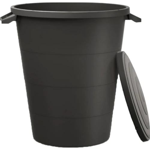 Бак для сміття Prosperplast Smooth 80 л чорний (5905197463346): Виробник Prosperplast