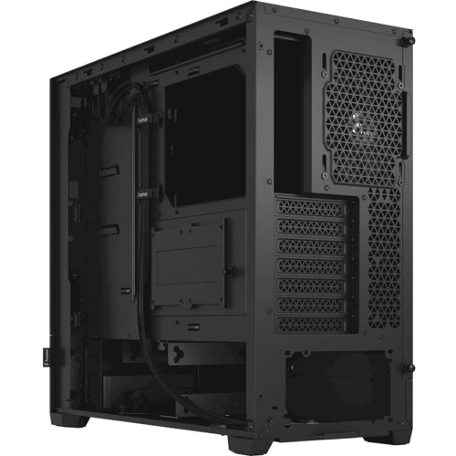 Корпус Fractal Design Pop Air Black Solid (FD-C-POA1A-01): Материал передней панели сталь