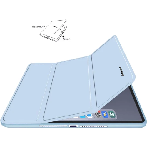 Аксесуар для iPad BeCover Case Book Direct Charge Pen Light Blue (707542) для iPad Air 2020: Матеріал искусственная кожа
