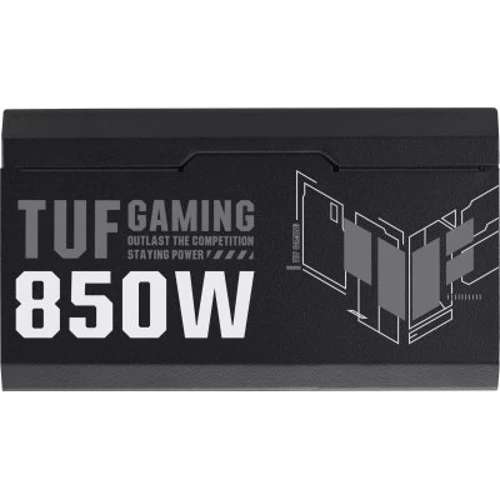 Блок живлення ASUS TUF 850W 80+ Gold (TUF-GAMING-850G): Вентилятор задньої стінки нет