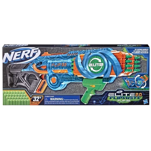 Набір HASBRO NERF Фліпшотс Фліп-32 (F2553): Матеріал пластик