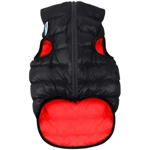 Курточка двусторонняя AiryVest для больших собак, размер L 55, красно-черная (4823089302911): Длина спины 52-55 см