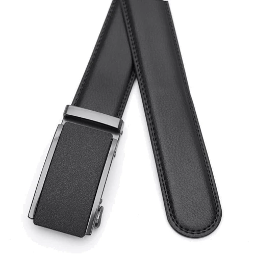 Чоловічий ремінь Borsa Leather чорний (V1GKX34-black): Стать Мужской