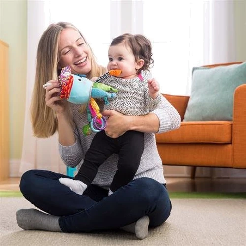 Мягкая игрушка-подвеска Lamaze Кальмар с прорезывателем (L27068): Тип подвески