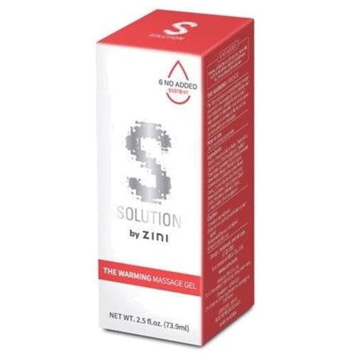 Розпродаж! Масажний гель Zini Solution - The Warming Massage Gel (70 мл) (Термін придатності до 17.10.2021)