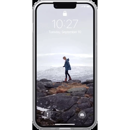 Чехол для iPhone Urban Armor Gear UAG [U] Lucent Ice (11317N314343) for iPhone 13: Материалы силикон