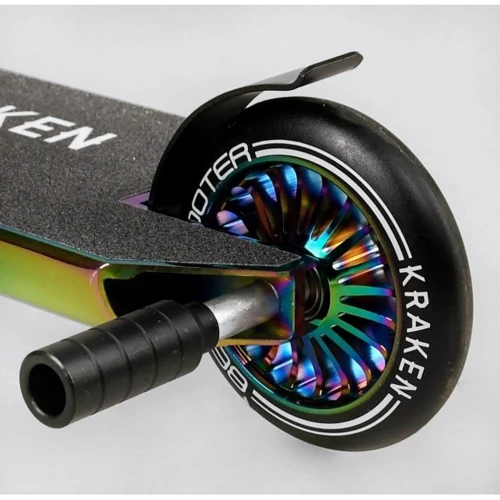 Самокат трюковый Best Scooter Kraken разноцветный (KR-64084): Тип колес литые