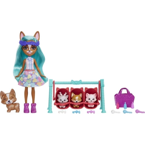Игровой набор Enchantimals Корги Криция и Шуо (HLK86) фото 3