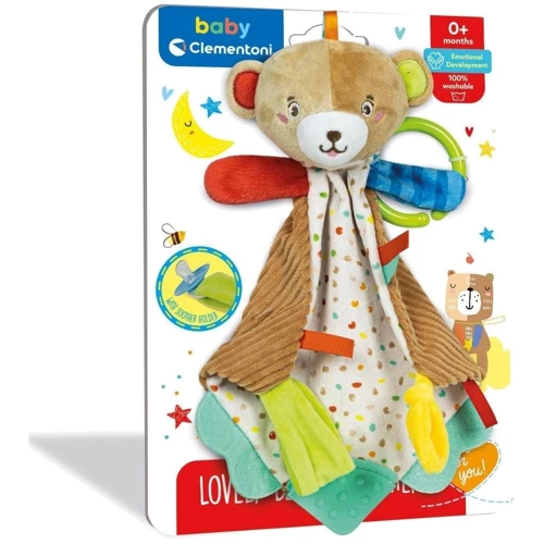 Іграшка-комфортер Clementoni Lovely Bear (8005125177868)