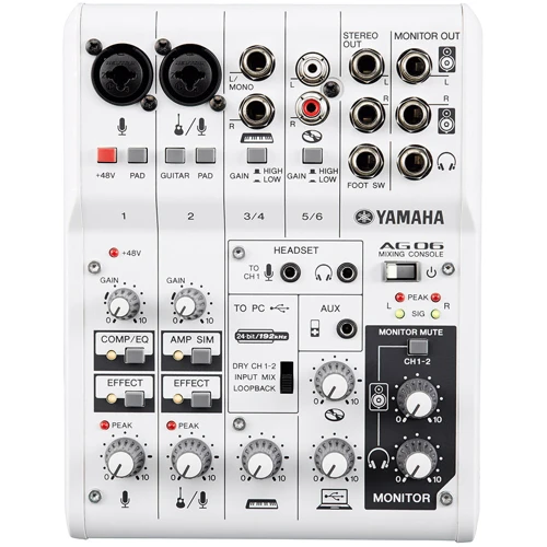 Микшерный пульт YAMAHA AG06