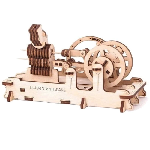 Механічний 3D пазл UGEARS "Пневматичний двигун" (70009)