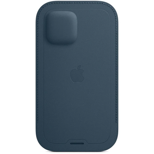 Чохол для iPhone Apple Leather Sleeve Case Baltic Blue (MHMQ3) for iPhone 12 mini: Колір синій