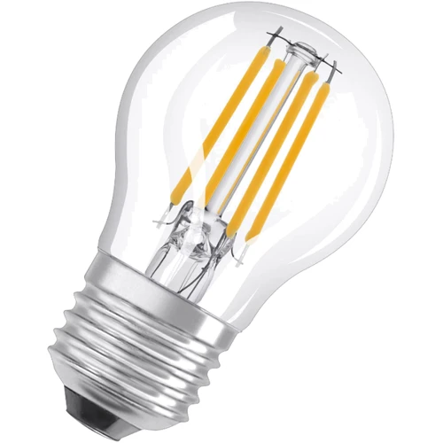 Лампа светодиодная Osram LED P60 5.5W (806Lm) 2700K E27 филамент