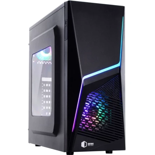 Корпус QUBE Flash Black (FLASH_W3NU3)
