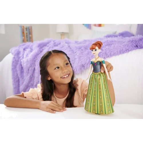 Кукла Disney Princess Frozen принцесса Анна Холодное сердце (поет на английском) (HLW56) фото 6