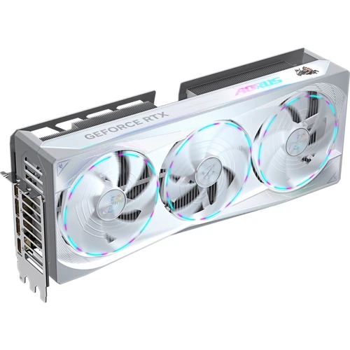 Відеокарта GIGABYTE AORUS GeForce RTX 5080 MASTER ICE 16G (GV-N5080AORUSM ICE-16GD)