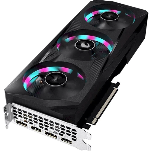 Видеокарта GIGABYTE AORUS GeForce RTX 3050 ELITE 8G (GV-N3050AORUS E-8GD): Разрядность шины памяти, бит 128