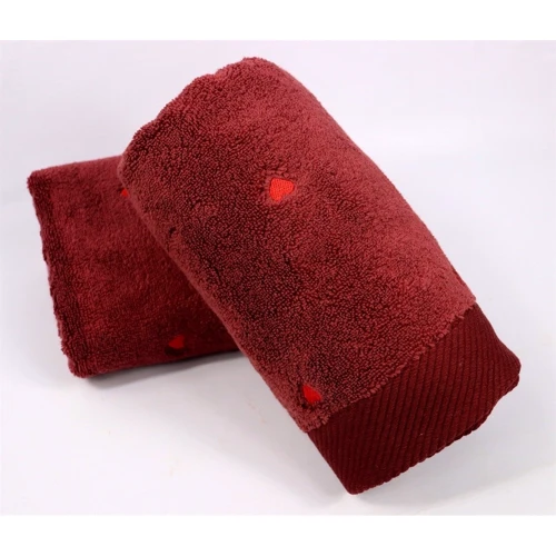 Полотенце HOBBY Lubow/Love Microcotton фуксия 50х90см (331754): Состав хлопок