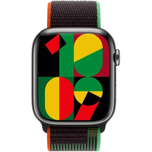Аксесуар для Watch Apple Sport Loop Black Unity (MQTH3) для Apple Watch 38/40/41mm: Тип аксесуара ремінець