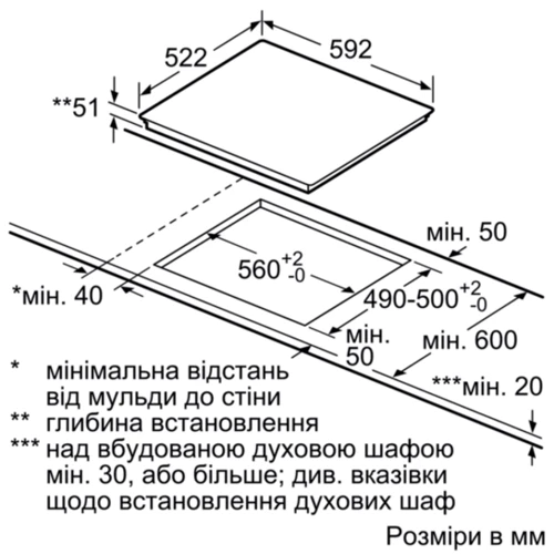 Варочная поверхность электрическая Bosch PIE651FC1E: Тип нагревательного элемента электрической поверхности Индукционный