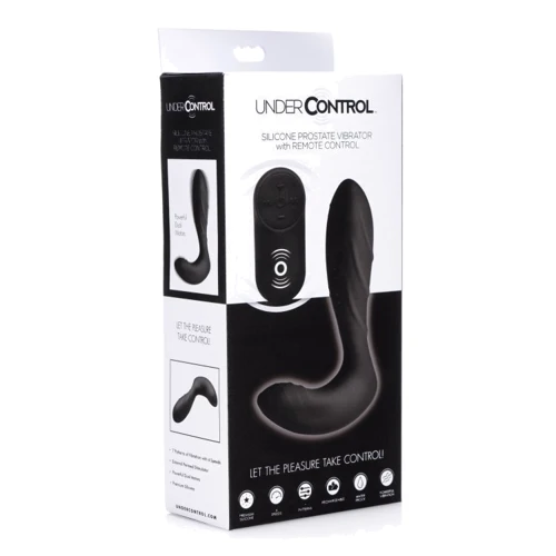 Массажер простаты Silicone Prostate Vibrator with Remote Control с дистанционным управлением