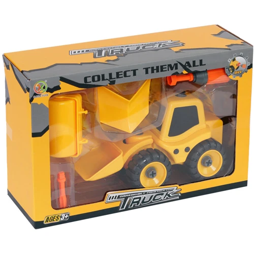 Набір трактор KAILE TOYS з аксесуарами, розбірна модель з викруткою (KL716-2)