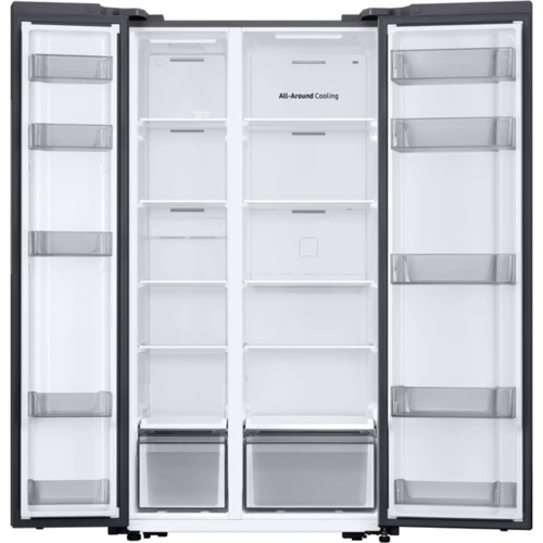 Холодильник Side-by-Side Samsung RS57DG400EM9UA: Объем холодильной камеры, л 371