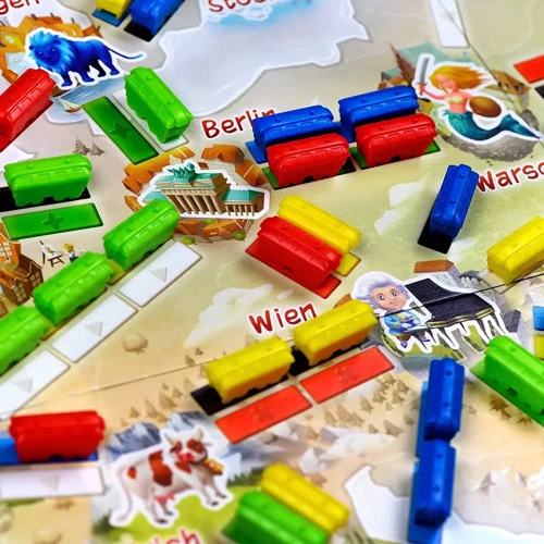 Настольная игра Days of Wonder Ticket to Ride - First Journey (Europe) EN НА АНГЛИЙСКОМ ЯЗЫКЕ фото 5
