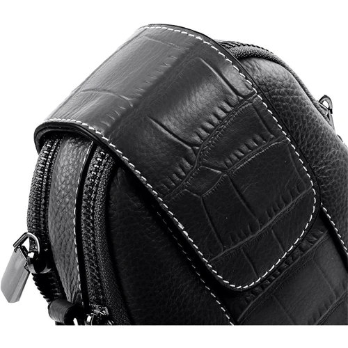 Женская сумка кросс боди Vito Torelli черная (VT-009-black): Застежка Молния