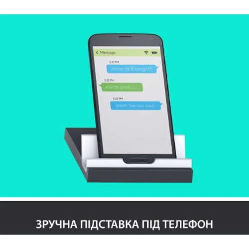 Клавіатура Logitech K375s Multi-Device (920-008181): Тип клавіш мембранный