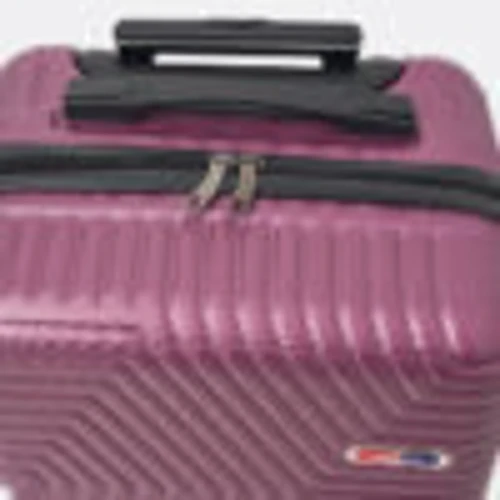 Чемодан Ricco Grande М фиолетовый (T1ABS600purple-M): Тип ручки Телескопическая ручка, Короткая ручка