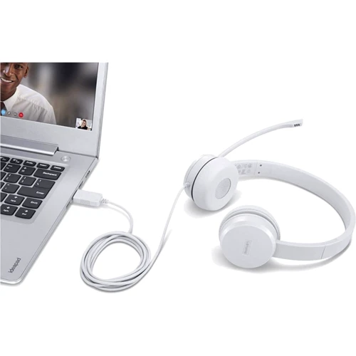 Наушники Lenovo 110 Stereo USB Headset (GXD1E71385) фото 3