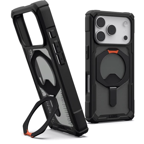 Чехол для iPhone Urban Armor Gear UAG Plasma XTE MagSafe Black/Pop Orange (114527114097) for iPhone 17 Pro