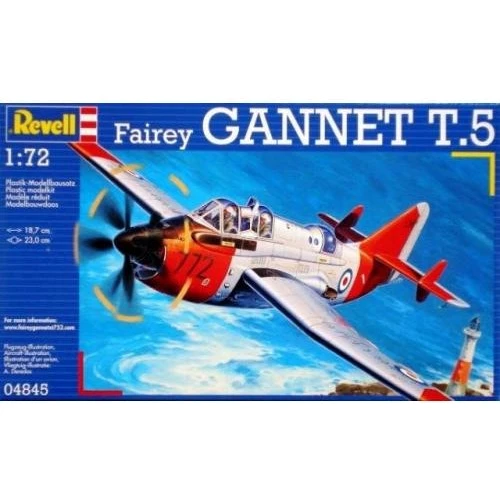 Модель Revell Палубний протичовновий літак Fairey Gannet T.5 1:72 (4845)