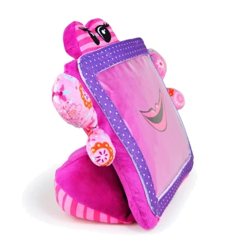 Мягкая игрушка ФЛОРА, чехол для планшетов 9 – 10,1 дюймов, розовая, (в коробке)