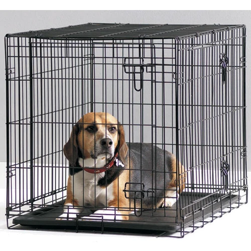 Клетка Savic Dog Cottage для собак 76x49x55 см черная (3312_0011)