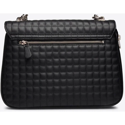 Женская сумка через плечо Guess Matrix Shoulder Bag черная (HWVG7740200-BLA): Пол Женский