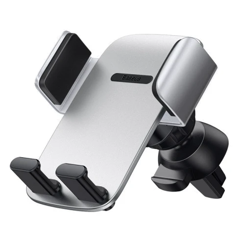Держатель Baseus Car Holder Air Vent Easy Control Pro Clamp Silver (SUYK010112)