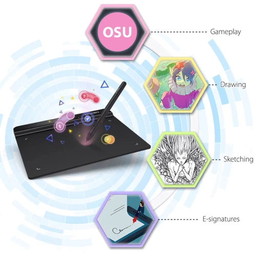 Графічний планшет XP-Pen Star G640: Multitouch Нет