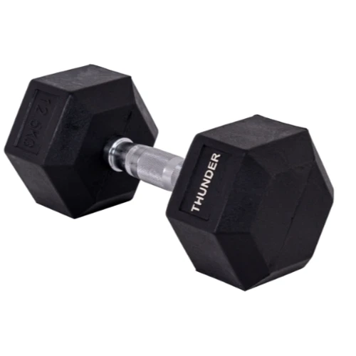 Гантель Thunder 12.5 кг (HEXAGONAL-DUMBBELLS-12,5K): Тип использования домашнее