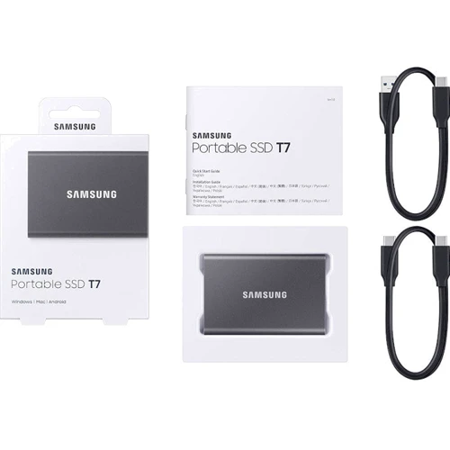 Samsung T7 4 TB (MU-PC4T0T/WW) UA: Форм-фактор внешний