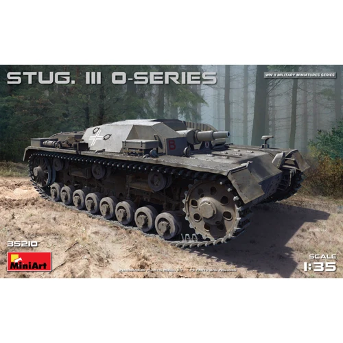 Збірна модель MiniArt САУ Stug III 0-Series (MA35210)