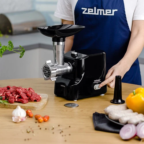 Мясорубка Zelmer ZMM1520B: Максимальная мощность, Вт 1500