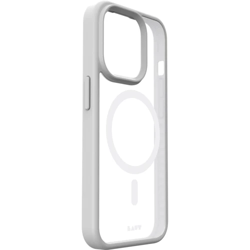 Чехол для iPhone LAUT HUEX PROTECT MagSafe White (L_IP23B_HPT_W) for iPhone 15 Pro: Материалы поликарбонат и полиуретан