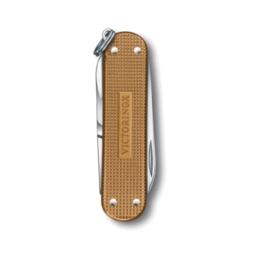 Мультитул Victorinox Classic SD Alox Colors Wet Sand 58мм/5функцій/рифлений коричневий (0.6221.255G): Кількість інструментів 5